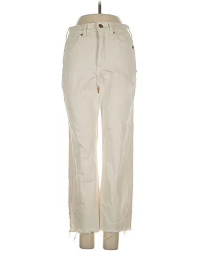Pre-owned Express Casual Pants In Ivory