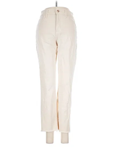 Pre-owned Express Casual Pants In Ivory