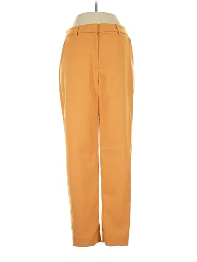 Pre-owned Express Casual Pants In Orange
