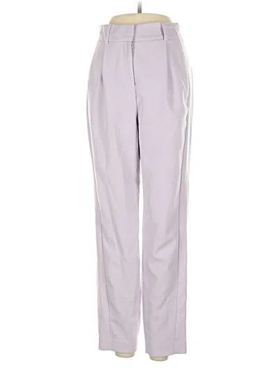 Pre-owned Express Casual Pants In Purple