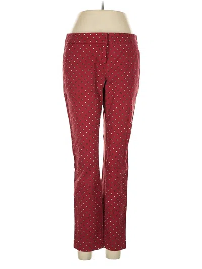 Pre-owned Express Casual Pants In Red