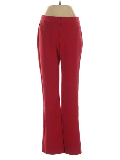 Pre-owned Express Casual Pants In Red
