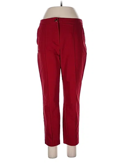 Pre-owned Express Casual Pants In Red