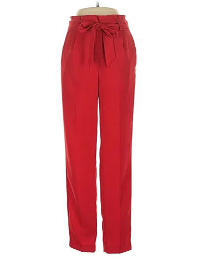 Pre-owned Express Casual Pants In Red