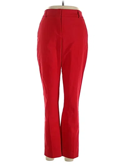 Pre-owned Express Casual Pants In Red