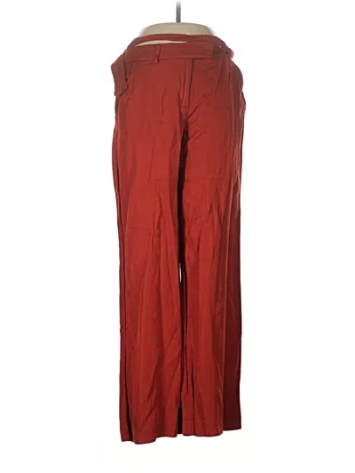 Pre-owned Express Casual Pants In Red