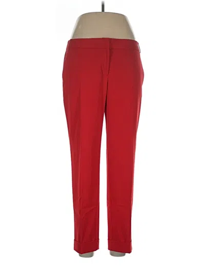 Pre-owned Express Casual Pants In Red
