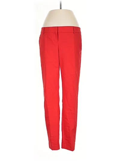 Pre-owned Express Casual Pants In Red