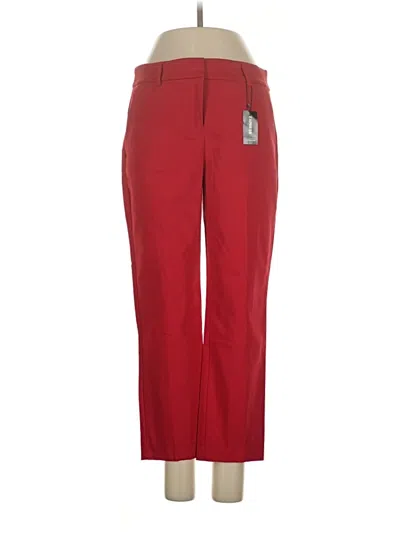 Pre-owned Express Casual Pants In Red