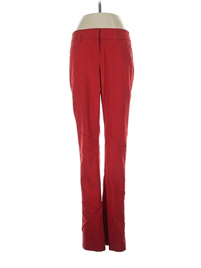 Pre-owned Express Casual Pants In Red