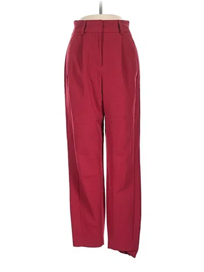 Pre-owned Express Casual Pants In Red