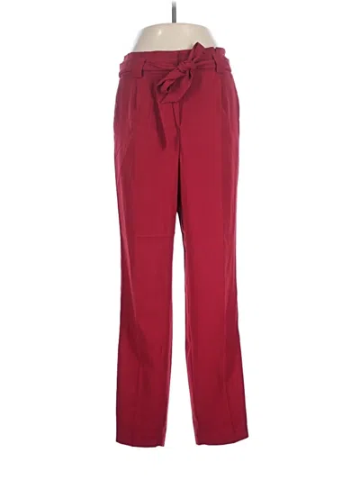 Pre-owned Express Casual Pants In Red