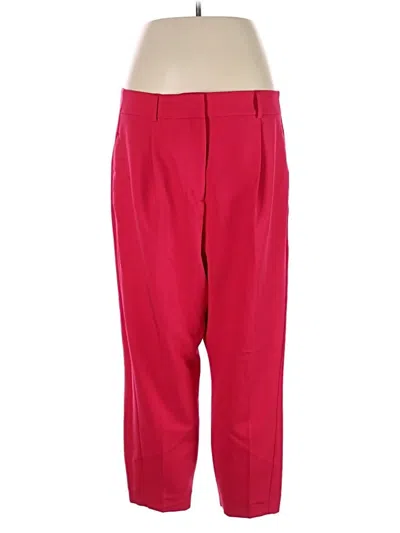 Pre-owned Express Casual Pants In Red