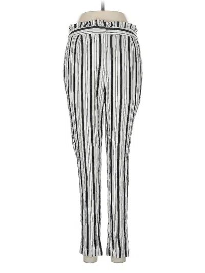 Pre-owned Express Casual Pants In Silver