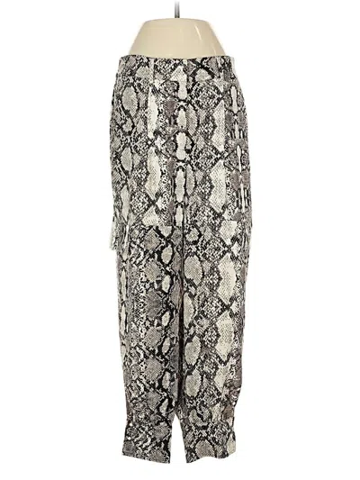 Pre-owned Express Casual Pants In Silver