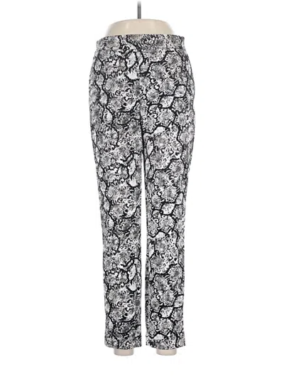 Pre-owned Express Casual Pants In Silver