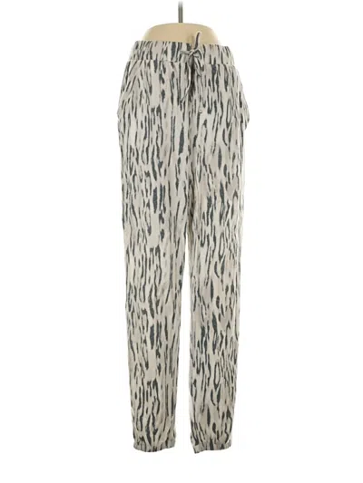Pre-owned Express Casual Pants In Silver