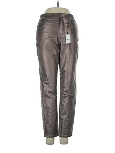 Pre-owned Express Casual Pants In Silver