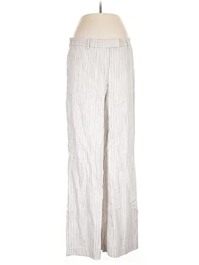 Pre-owned Express Casual Pants In Silver