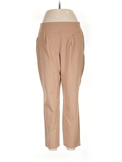 Pre-owned Express Casual Pants In Tan