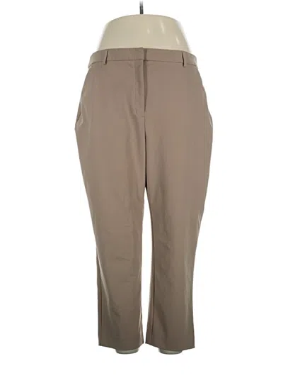 Pre-owned Express Casual Pants In Tan