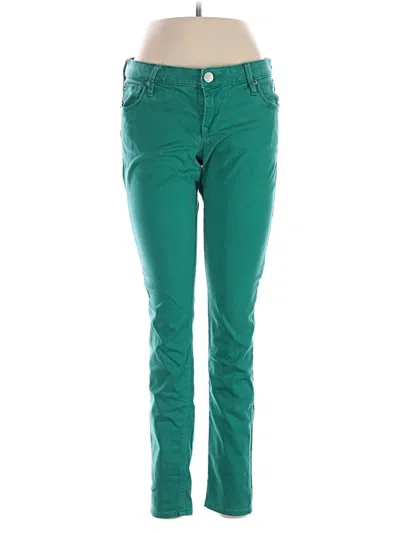 Pre-owned Express Casual Pants In Teal