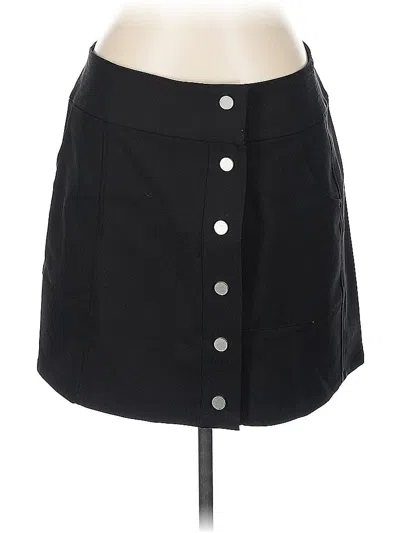 Pre-owned Express Casual Skirt In Black