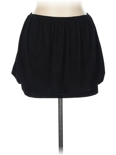 Pre-owned Express Casual Skirt In Black