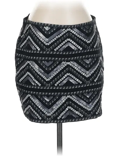 Pre-owned Express Casual Skirt In Black
