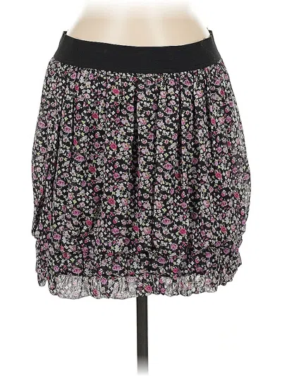 Pre-owned Express Casual Skirt In Black