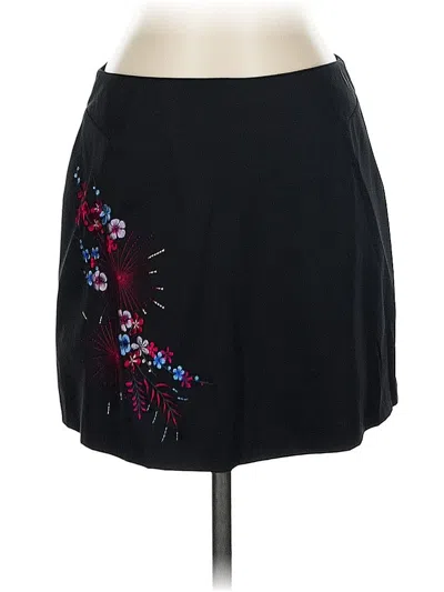 Pre-owned Express Casual Skirt In Black