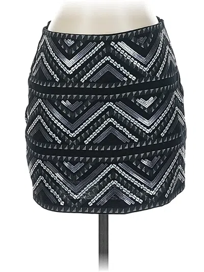 Pre-owned Express Casual Skirt In Black