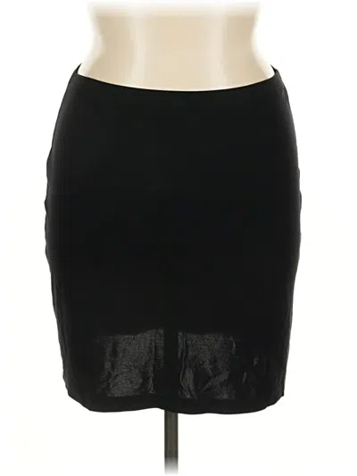Pre-owned Express Casual Skirt In Black