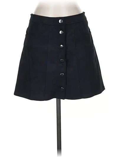 Pre-owned Express Casual Skirt In Black