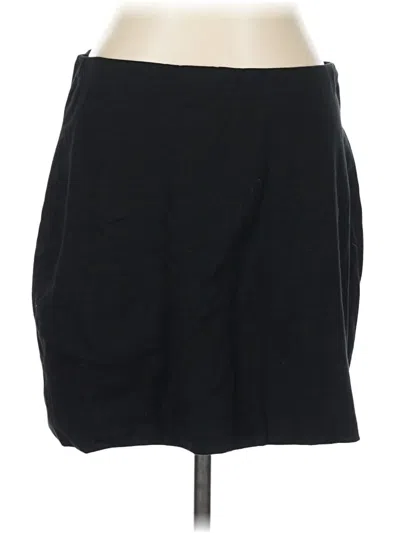 Pre-owned Express Casual Skirt In Black