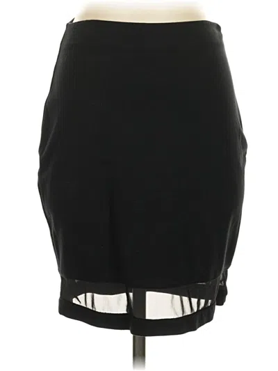Pre-owned Express Casual Skirt In Black