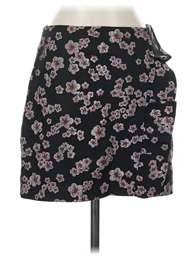 Pre-owned Express Casual Skirt In Black