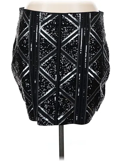 Pre-owned Express Casual Skirt In Black