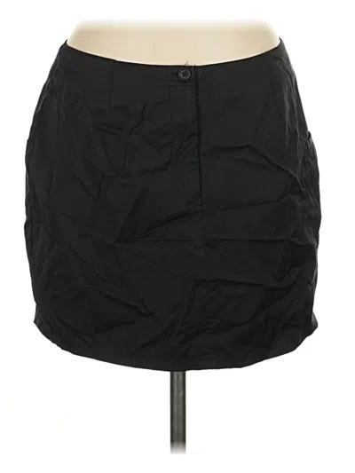 Pre-owned Express Casual Skirt In Black