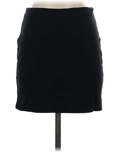 Pre-owned Express Casual Skirt In Black