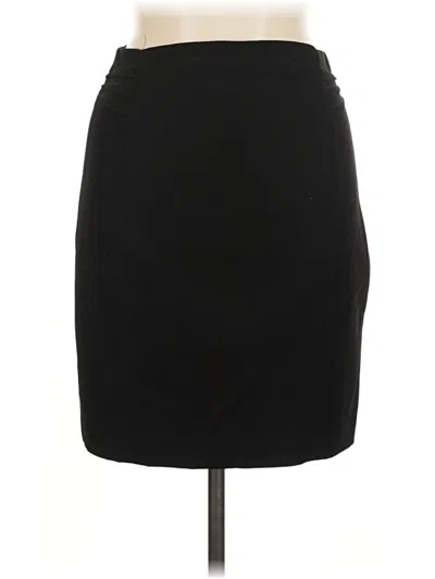 Pre-owned Express Casual Skirt In Black