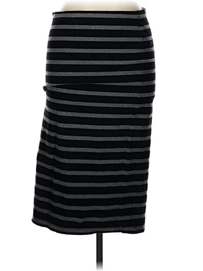 Pre-owned Express Casual Skirt In Black
