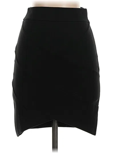 Pre-owned Express Casual Skirt In Black
