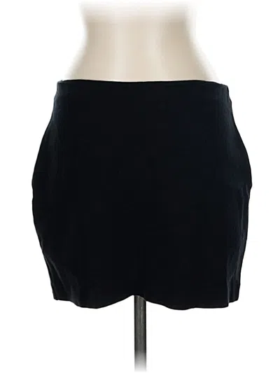 Pre-owned Express Casual Skirt In Black