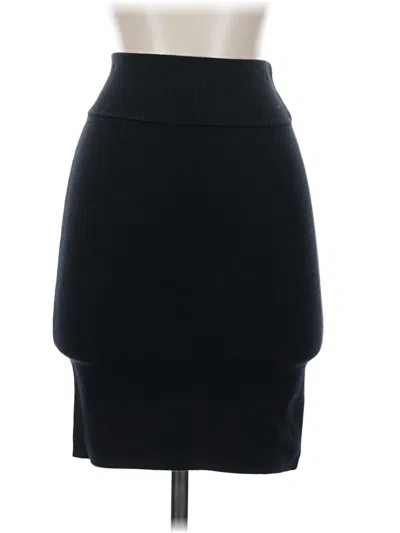 Pre-owned Express Casual Skirt In Black