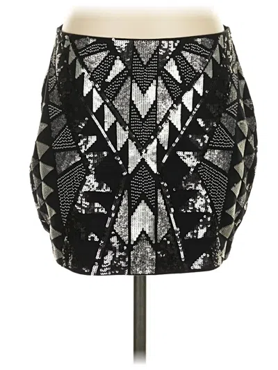 Pre-owned Express Casual Skirt In Black