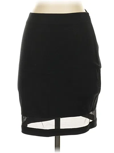 Pre-owned Express Casual Skirt In Black