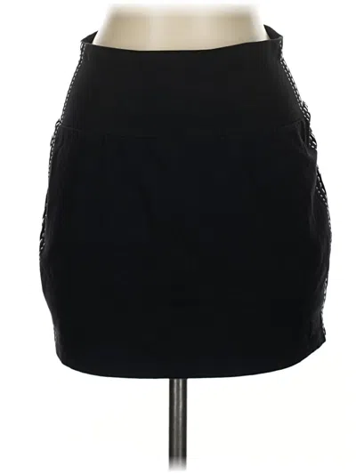 Pre-owned Express Casual Skirt In Black