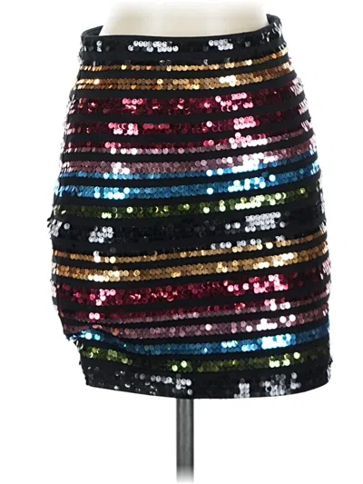 Pre-owned Express Casual Skirt In Black