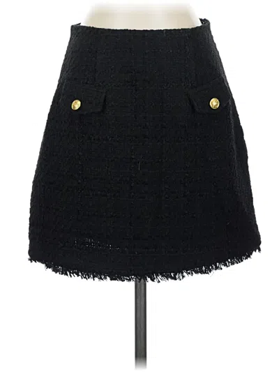 Pre-owned Express Casual Skirt In Black